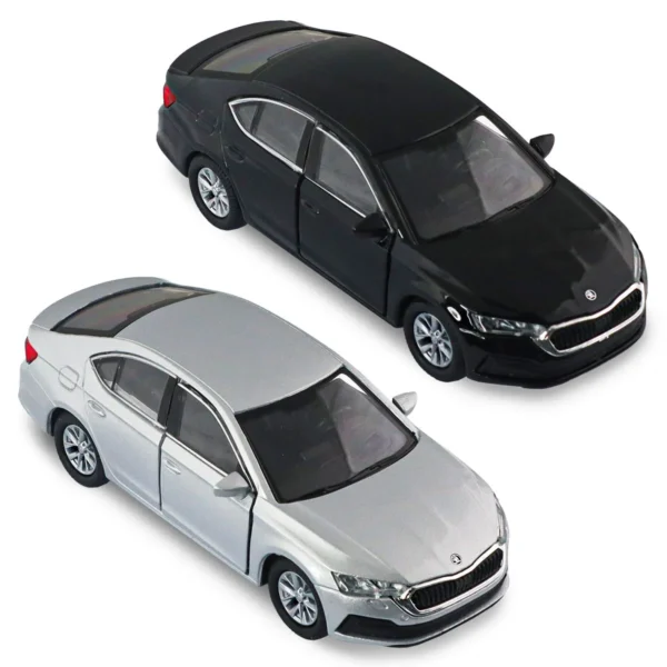 Автомодель - Skoda Octavia (чорний, сріблястий) - Зображення 13
