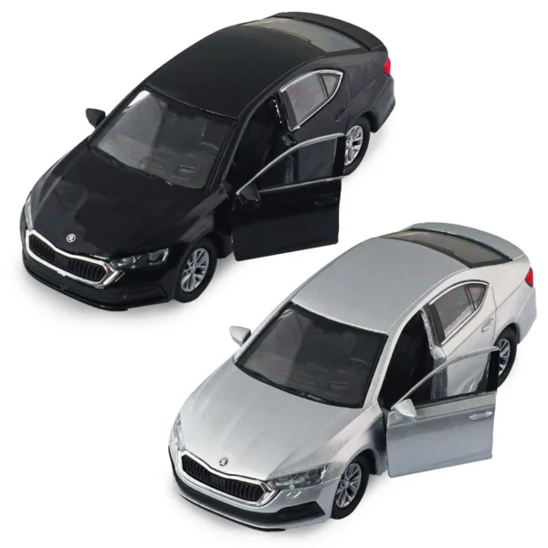 Автомодель - Skoda Octavia (чорний, сріблястий) - Зображення 15