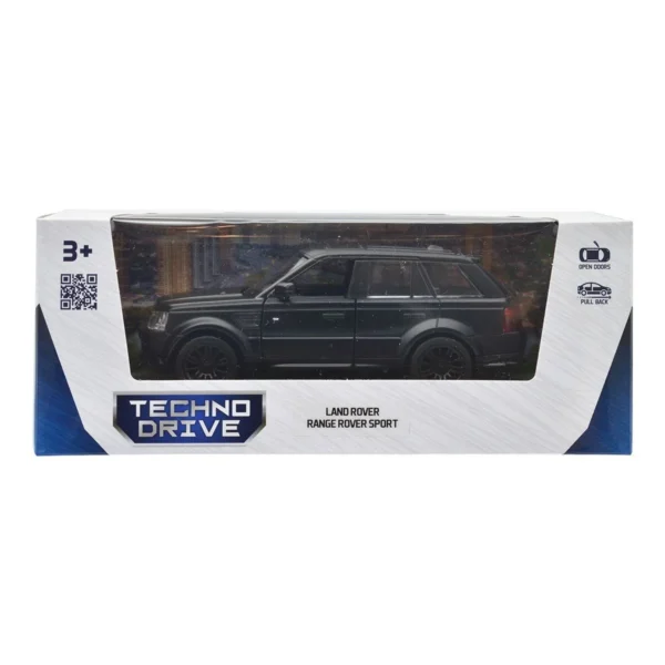 Автомодель - Land Rover Range Rover Sport (чорний) - Зображення 11