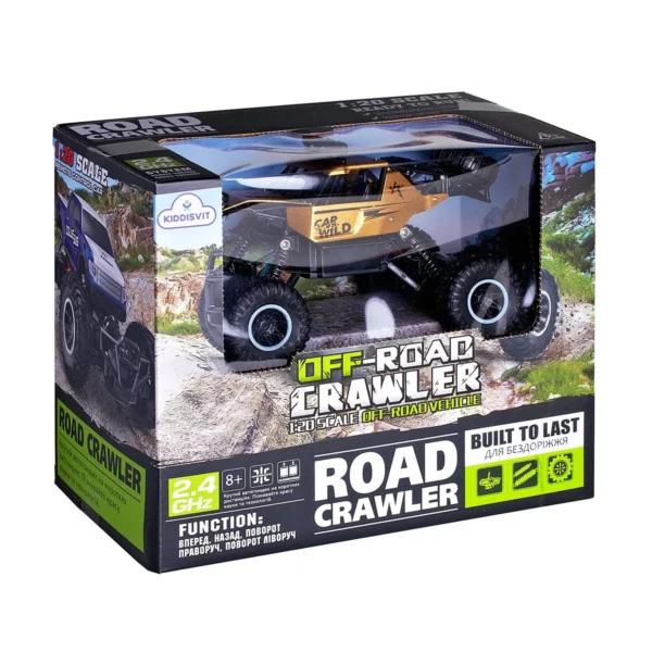 Автомобіль Off-Road Crawler З Р/К - Car Vs Wild (Золотий) - Зображення 2