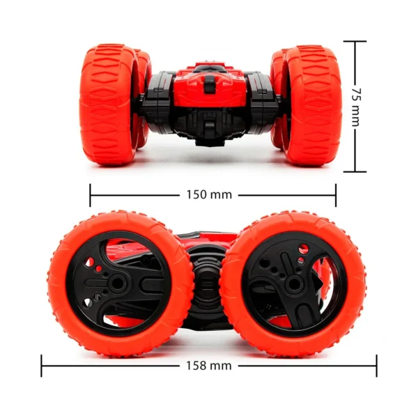 Автомобіль KS Drive на р/к - Трюковий (2.4Ghz, червоно-чорний) - Зображення 18