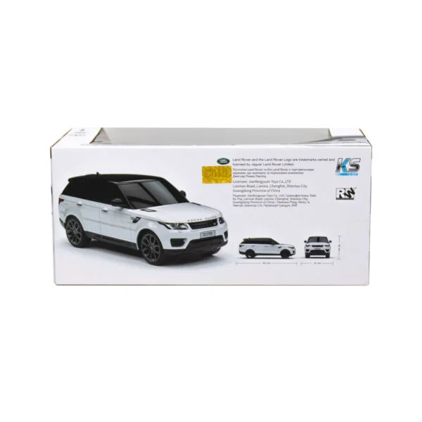 Автомобіль KS Drive на р/к - Land Rover Range Rover Sport (1:24, 2.4Ghz, білий) - Зображення 8