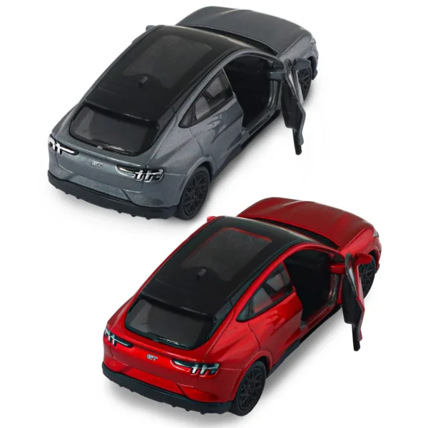 Автомодель - Ford Mustang Mach-E GT 2023 (червоний, сріблясто-сірий) - Зображення 4