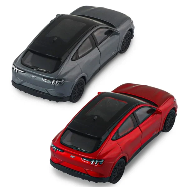 Автомодель - Ford Mustang Mach-E GT 2023 (червоний, сріблясто-сірий) - Зображення 11