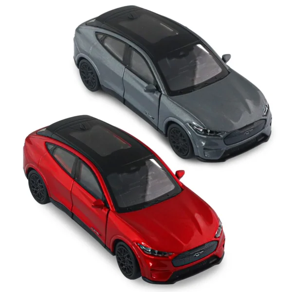 Автомодель - Ford Mustang Mach-E GT 2023 (червоний, сріблясто-сірий) - Зображення 13