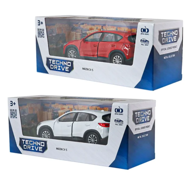 Автомодель - Mazda CX-5 (червоний, білий) - Зображення 6