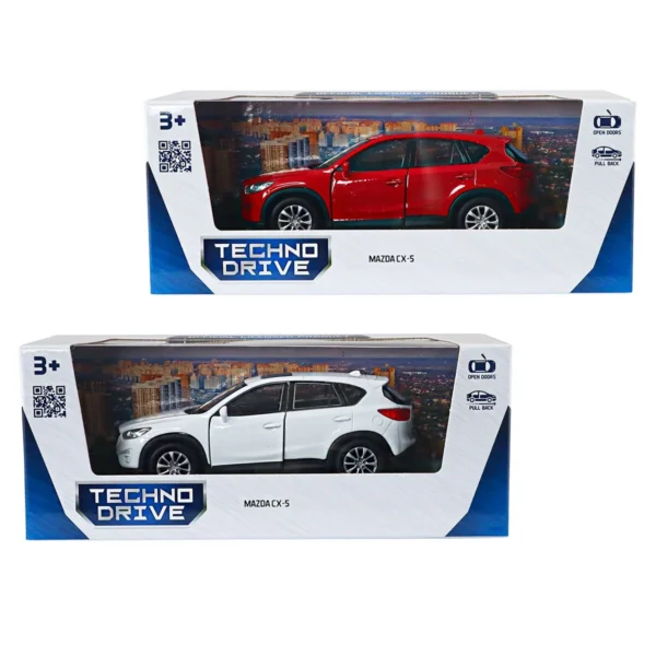 Автомодель - Mazda CX-5 (червоний, білий) - Зображення 7