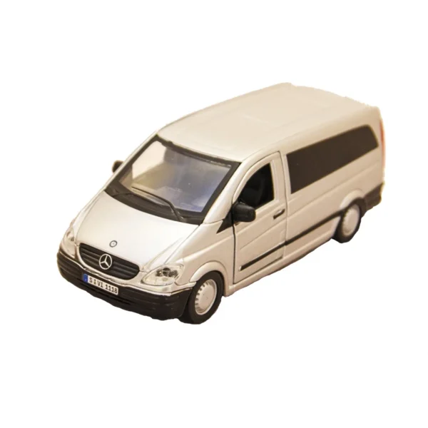 Автомодель - Mercedes-Benz Vito(асорті сріблястий, чорний1:32) - Зображення 2