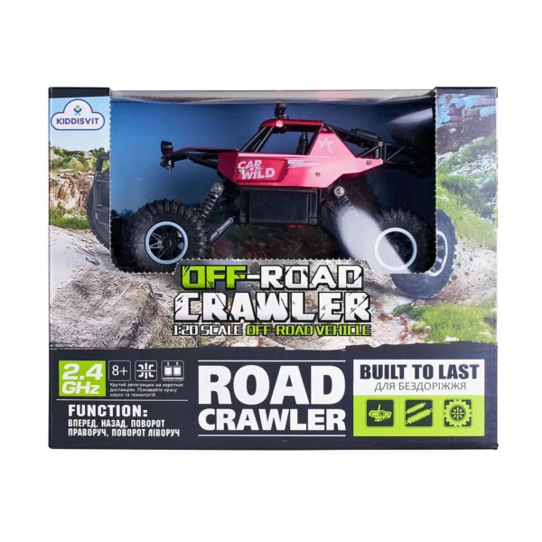 Автомобіль Off-Road Crawler З Р/К - Car Vs Wild (Червоний) - Зображення 10