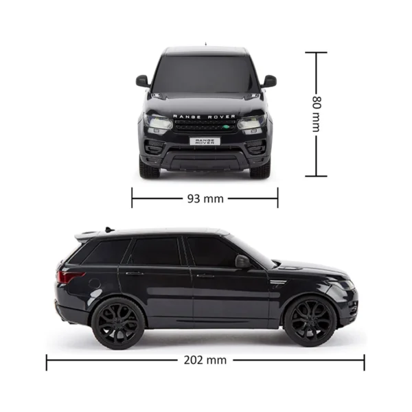 Автомобіль KS Drive на р/к - Land Range Rover Sport (1:24, 2.4Ghz, чорний) - Зображення 6