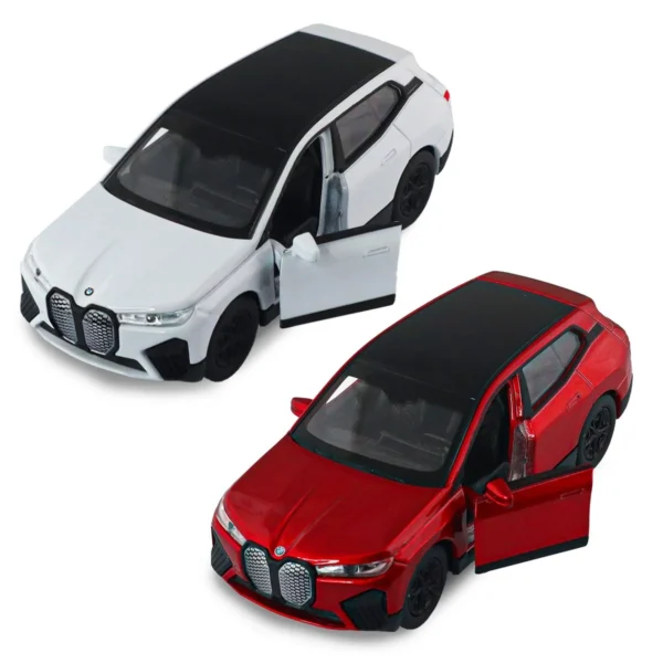 Автомодель - BMW iX (червоний, білий) - Зображення 15
