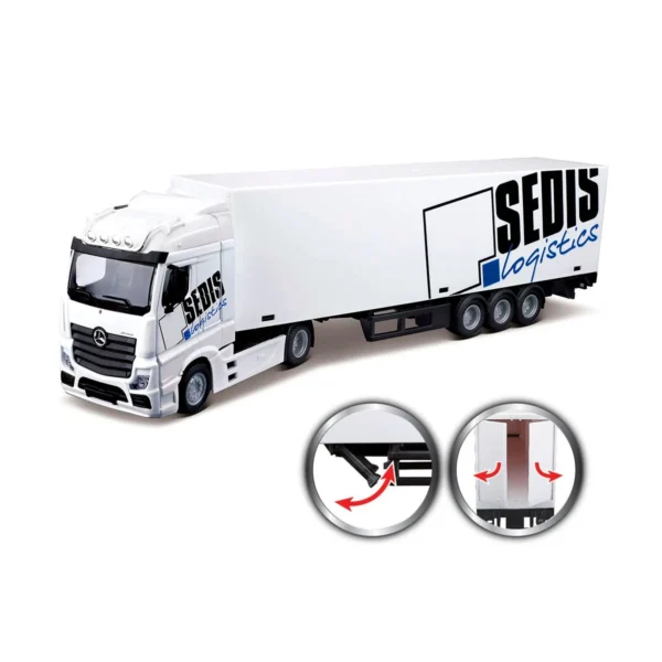 Ігровий набір – Фура Mercedes-Benz Actros з навантажувачем - Зображення 2