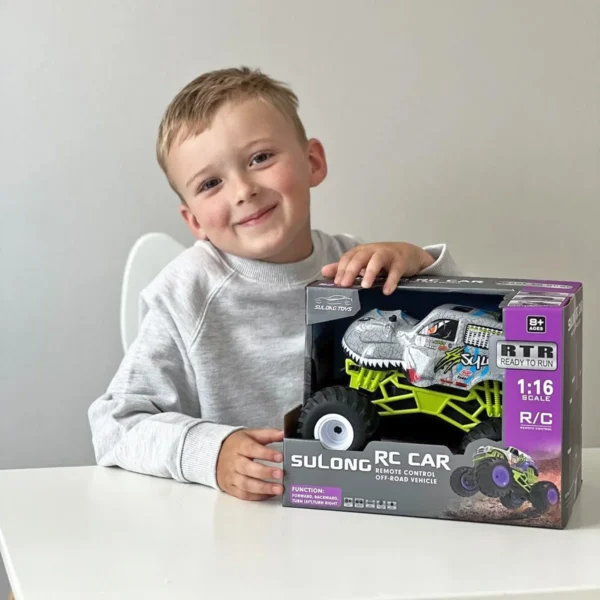 Автомобіль Bigfoot з р/к – Dinosaur (1:16, 27 МГц (MHz)) - Зображення 12