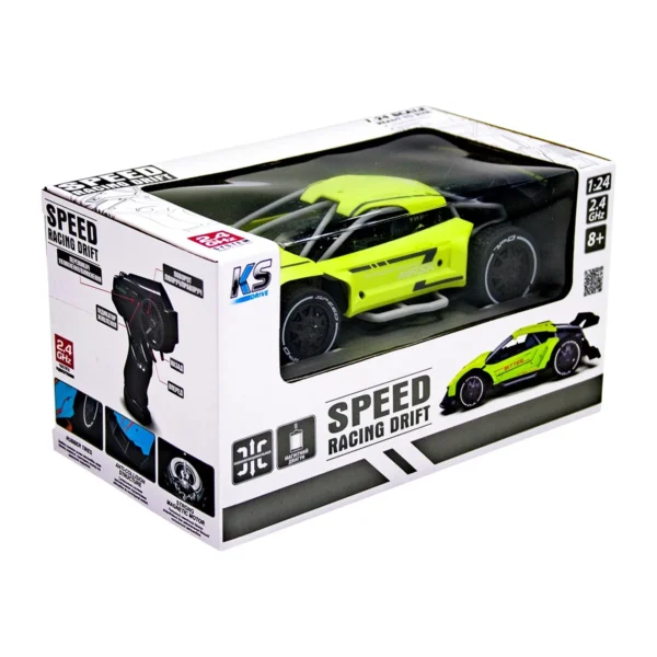 Автомобіль Speed racing drift з р/к – Mask (зелений, 1:24) - Зображення 12