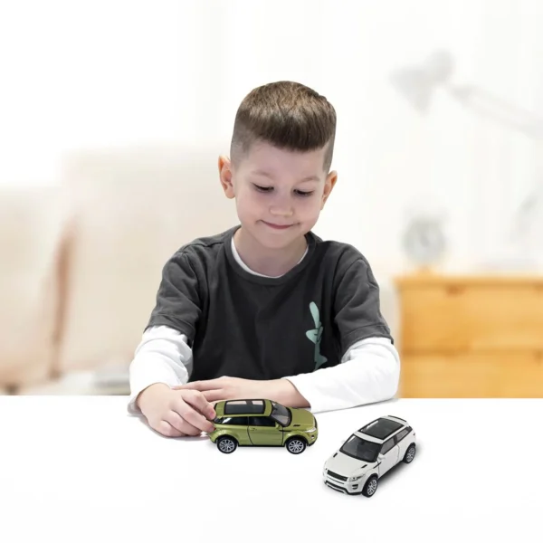 Автомодель - Land Rover Range Rover Evoque (білий, зелений) - Зображення 5