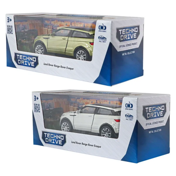 Автомодель - Land Rover Range Rover Evoque (білий, зелений) - Зображення 6