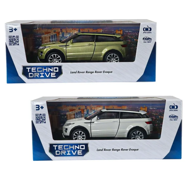 Автомодель - Land Rover Range Rover Evoque (білий, зелений) - Зображення 7