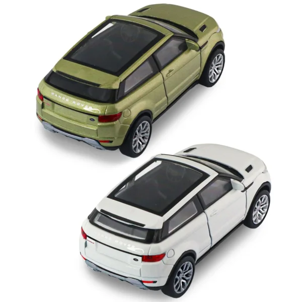 Автомодель - Land Rover Range Rover Evoque (білий, зелений) - Зображення 11