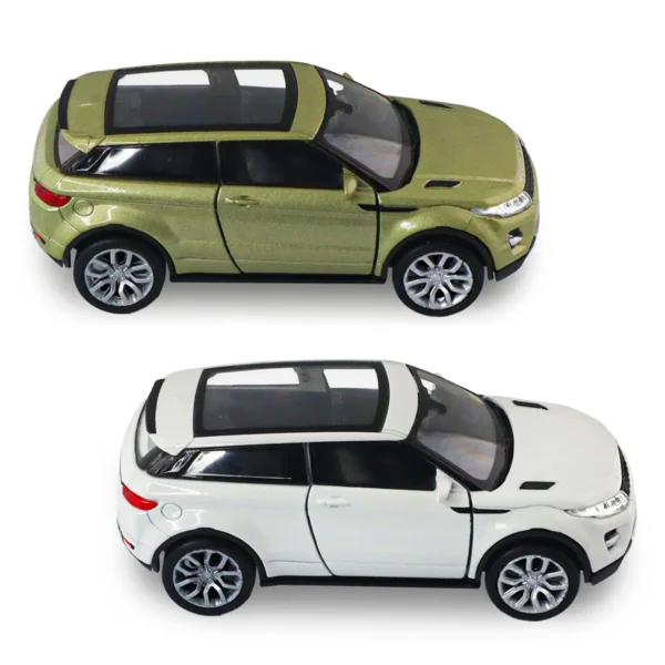 Автомодель - Land Rover Range Rover Evoque (білий, зелений) - Зображення 12