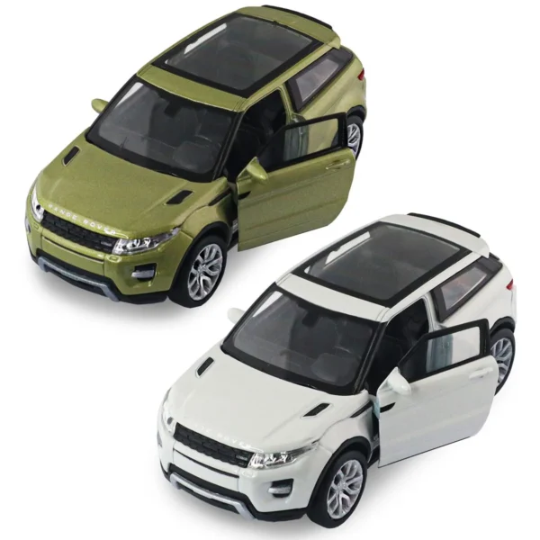 Автомодель - Land Rover Range Rover Evoque (білий, зелений) - Зображення 15