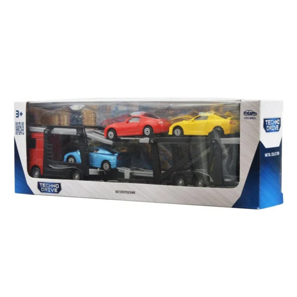 Ігровий набір – Автоперевізник (2 машини, 1:60, 26cm) - Зображення 12