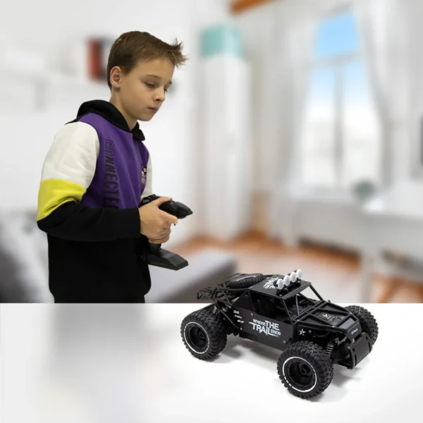 Автомобіль Off-road Crawler з р/к – Race (матовий чорний, 1:14) - Зображення 16