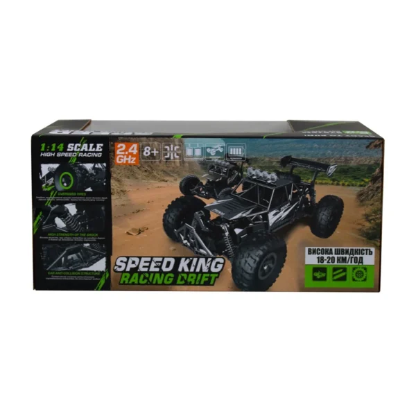 Автомобіль Off-road Crawler з р/к – Race (матовий чорний, 1:14) - Зображення 18