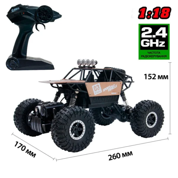 Автомобіль Off-Road Crawler З Р/К - Super Speed - Зображення 21