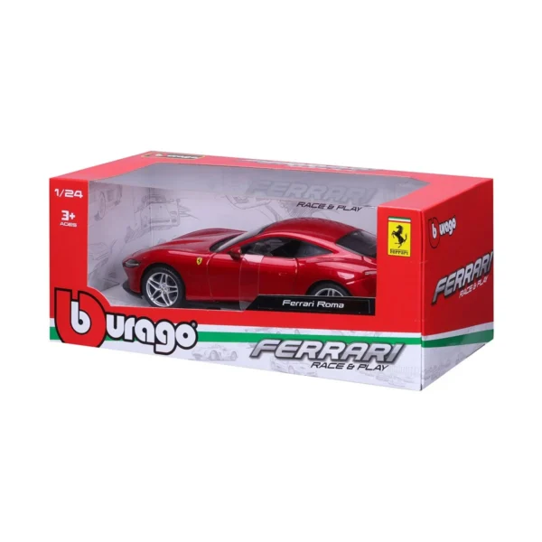 Автомодель - Ferrari Roma  (асорті сірий металік, червоний металік, 1:24) - Зображення 2