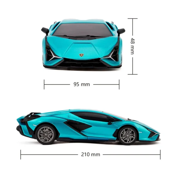 Автомобіль KS Drive на р/к - Lamborghini Sian (1:24, синій) - Зображення 6