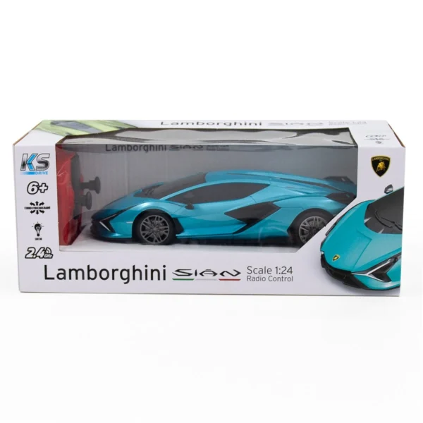 Автомобіль KS Drive на р/к - Lamborghini Sian (1:24, синій) - Зображення 10