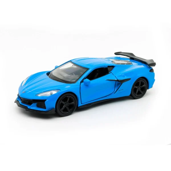 Автомодель - Chevrolet Corvette Z06 2023 (помаранчевий, світло-блакитний) - Зображення 2