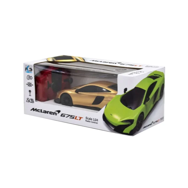 Автомобіль KS Drive на р/к - Mclaren 675LT (1:24, 2.4Ghz, золотий) - Зображення 10