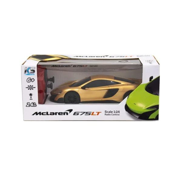 Автомобіль KS Drive на р/к - Mclaren 675LT (1:24, 2.4Ghz, золотий) - Зображення 11