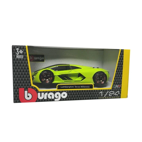Автомодель - Lamborghini Terzo Millennio (асорті зелений, чорний, 1:24) - Зображення 2
