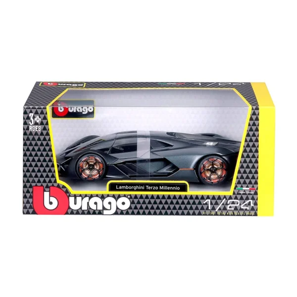 Автомодель - Lamborghini Terzo Millennio (асорті зелений, чорний, 1:24) - Зображення 3