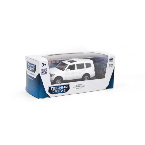 Автомодель - MITSUBISHI PAJERO 4WD TURBO (білий) - Зображення 4