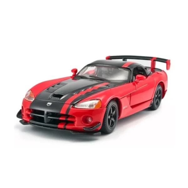 Автомодель - Dodge Viper Srt10 Acr  (ассорті помаранч-чорн металік, червоно-чорн металік, 1:24) - Зображення 2