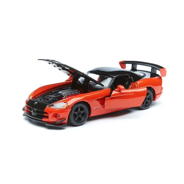 Автомодель - Dodge Viper Srt10 Acr  (ассорті помаранч-чорн металік, червоно-чорн металік, 1:24) - Зображення 9
