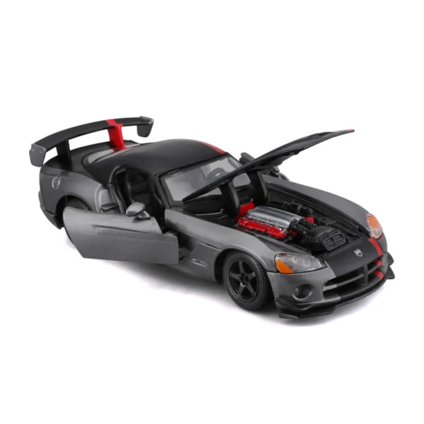Автомодель - Dodge Viper Srt10 Acr  (ассорті помаранч-чорн металік, червоно-чорн металік, 1:24) - Зображення 16