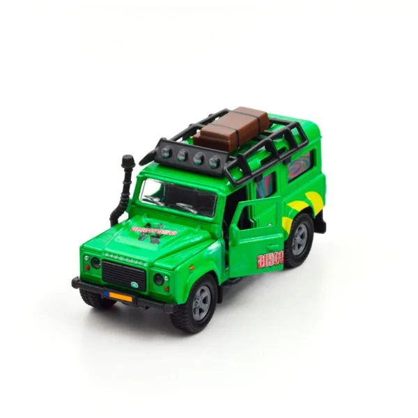 Ігровий набір – Land Rover (з причепом і динозавром) - Зображення 12
