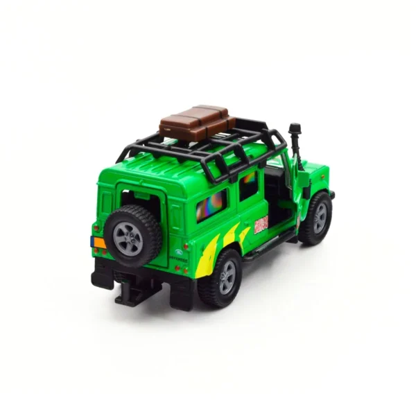 Ігровий набір – Land Rover (з причепом і динозавром) - Зображення 13