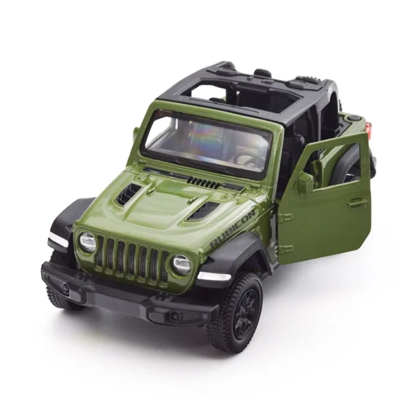 Автомодель - Jeep Wrangler Rubicon 2021 (зелений) - Зображення 9