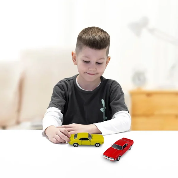 Автомодель - Chevrolet Camaro Z28 1968 (червоний, жовтий) - Зображення 5