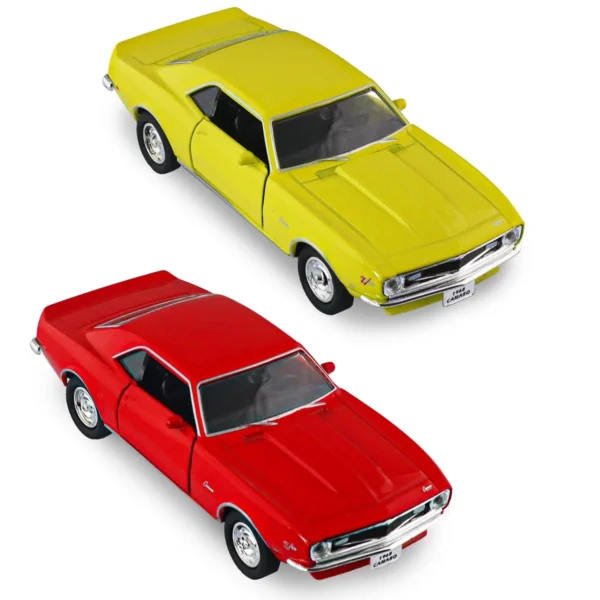 Автомодель - Chevrolet Camaro Z28 1968 (червоний, жовтий) - Зображення 13