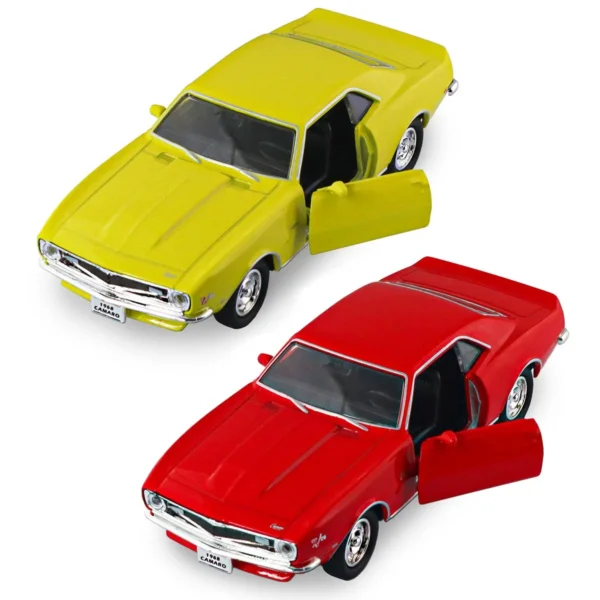 Автомодель - Chevrolet Camaro Z28 1968 (червоний, жовтий) - Зображення 15