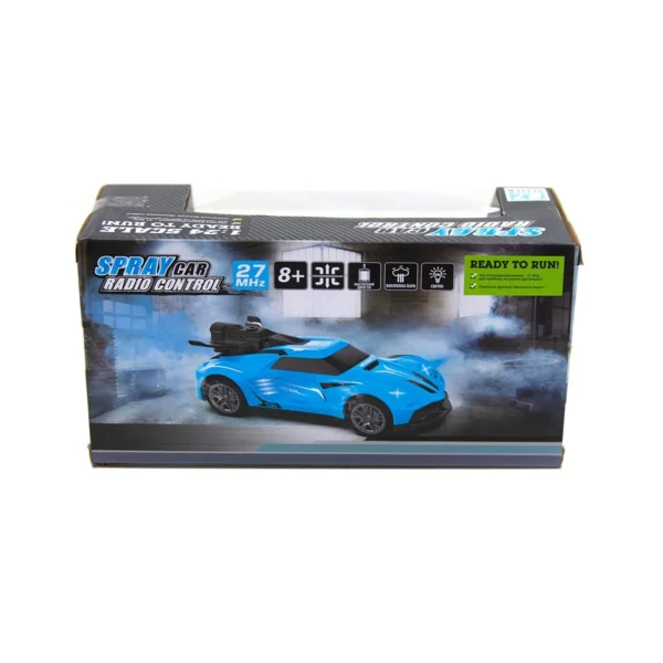 Автомобіль Spray Car на р/к – Sport (блакитний, 1:24, світло, функція туман) - Зображення 14