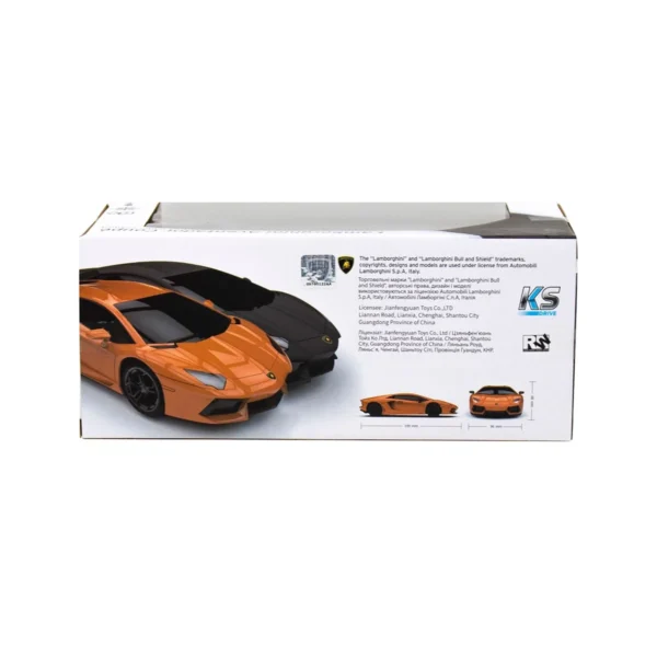 Автомобіль KS Drive на р/к - Lamborghini Aventador LP 700-4 (1:24, 2.4Ghz, чорний) - Зображення 8