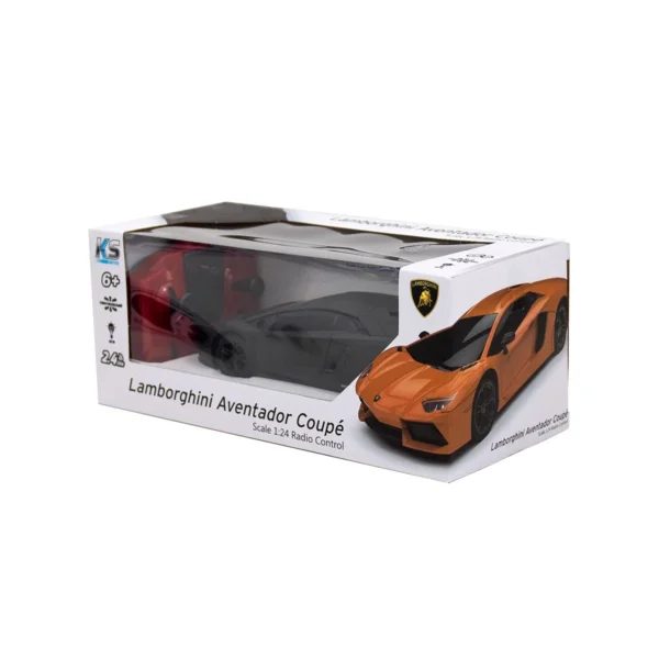 Автомобіль KS Drive на р/к - Lamborghini Aventador LP 700-4 (1:24, 2.4Ghz, чорний) - Зображення 10
