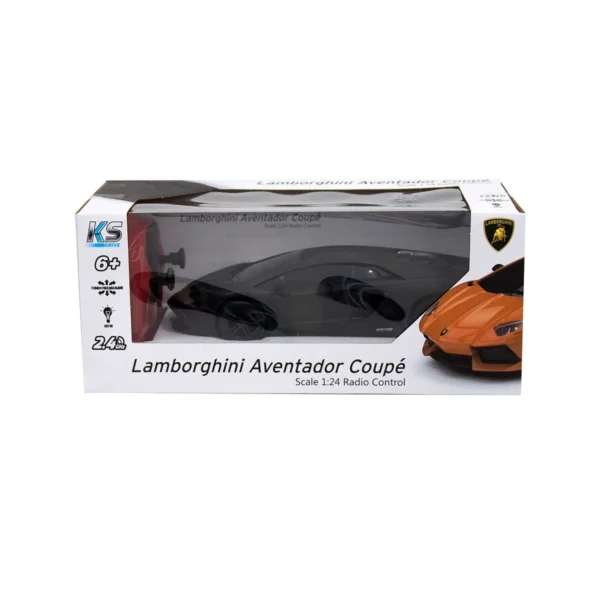 Автомобіль KS Drive на р/к - Lamborghini Aventador LP 700-4 (1:24, 2.4Ghz, чорний) - Зображення 11